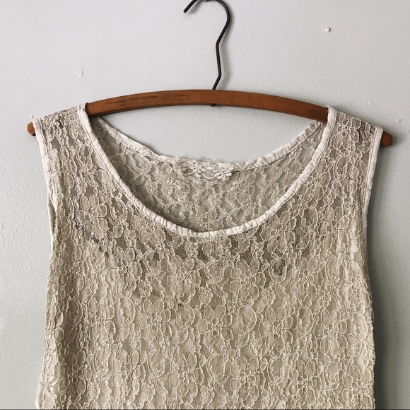 Italian Silk Layered Ruffle Stretch Lace Dress - Picture 3 of 5